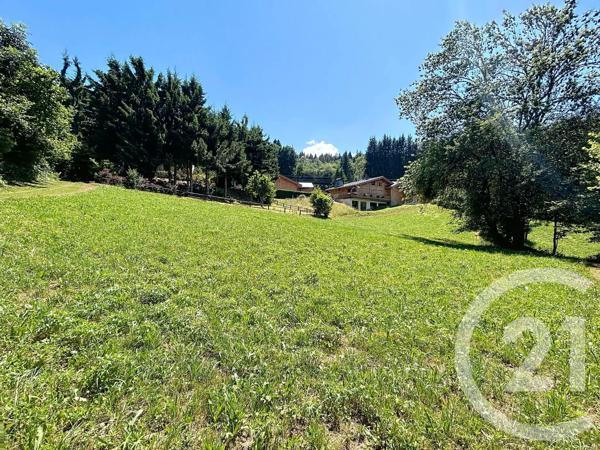 Terrain à vendre  975 m 2   ST GERVAIS LES BAINS  - 74