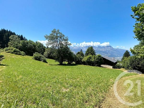 Terrain à vendre  975 m 2   ST GERVAIS LES BAINS  - 74