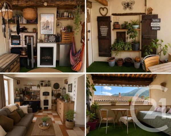Maison à vendre  4 pièces - 103 m 2   ENTREVAUX  - 04