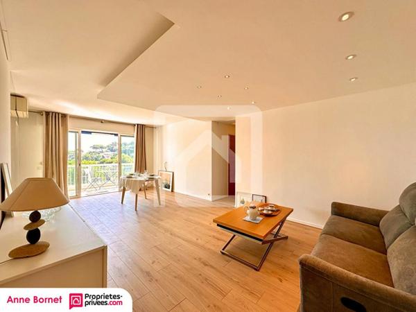 Appartement 3 pièces 61 m2 avec terrasse vue mer, terrasse, 2 caves et garage