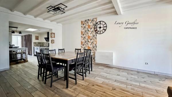 Maison familiale 4 pièces – Centre de Linselles – Jardin sud-ouest – 111 m²