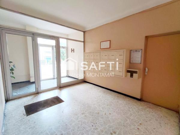 5eme étage,T3 de 79m2, Cave, Parking en sous-sol
