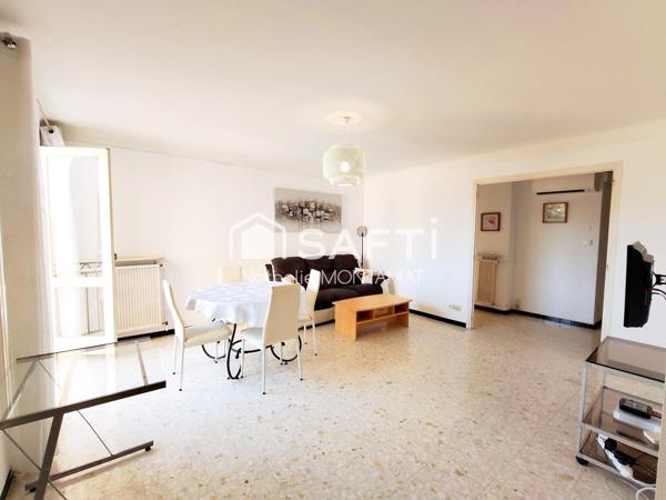 5eme étage,T3 de 79m2, Cave, Parking en sous-sol