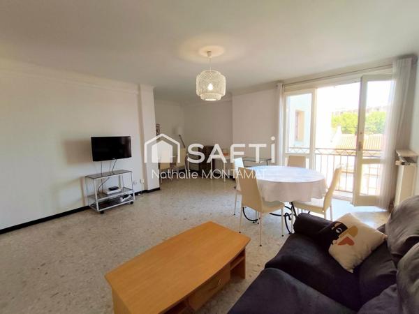 5eme étage,T3 de 79m2, Cave, Parking en sous-sol