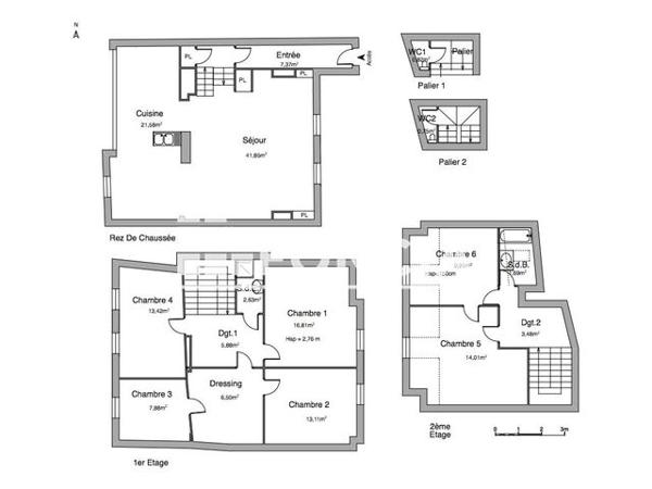 Location Maison 7 pièces 167.74 m² - 9 RUE DE CHINON Tours 37000