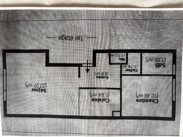 Appartement 2 pièces - 51 m²