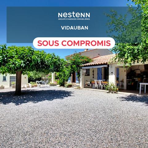 A VENDRE EN EXCLUSIVITE ! Maison Vidauban - 80 m2 - piscine - dépendance - quartier calme