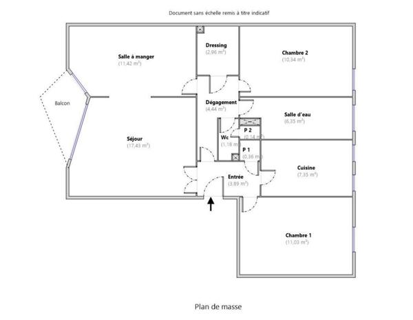 exclusivité Appartement Chaville centre ville 4 pièces ascenseur Dernier étage avec vue panoramique imprenable Balcon, Parking cave