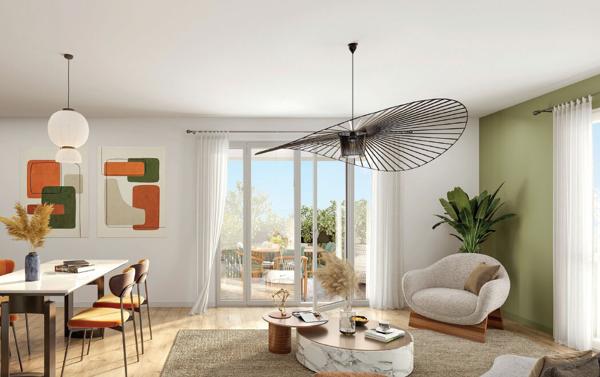 Programme neuf - Appartement T1 de 27.5 m² - Chantenay