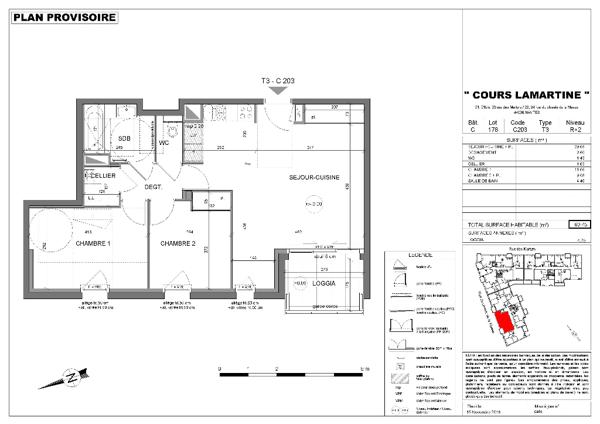 ST HERBLAIN - LINK - PINEL - T3 - 102