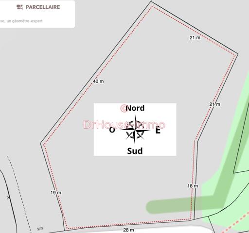 Terrain à vendre de 1 435 m²