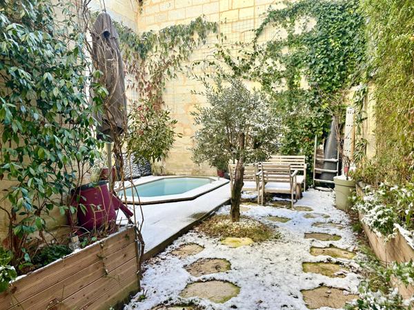 Maison à vendre à Saumur entre-les-ponts 198 m² habitable - extérieur - piscine urbaine