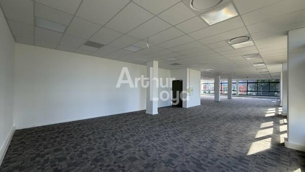 À LOUER : PLATEAU DE BUREAUX DE 434,20 M² DIVISIBLE - REZ DE CHAUSSÉE - UNIVERSITÉ - 10 PARKINGS