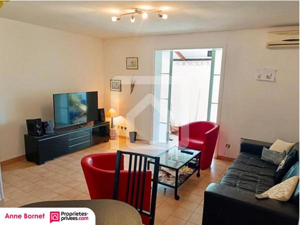 LE PLAN DE GRASSE - Maison mitoyenne 4 pièces 70 m2 avec jardin 115 m2, garage et parking