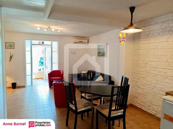 LE PLAN DE GRASSE - Maison mitoyenne 4 pièces 70 m2 avec jardin 115 m2, garage et parking