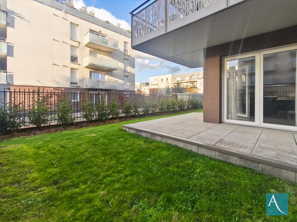 Appartement de 2019 au RDC à Vernon 3 pièces 58.5 m2 avec 3 chambres et parkings + jardin de 138 m²