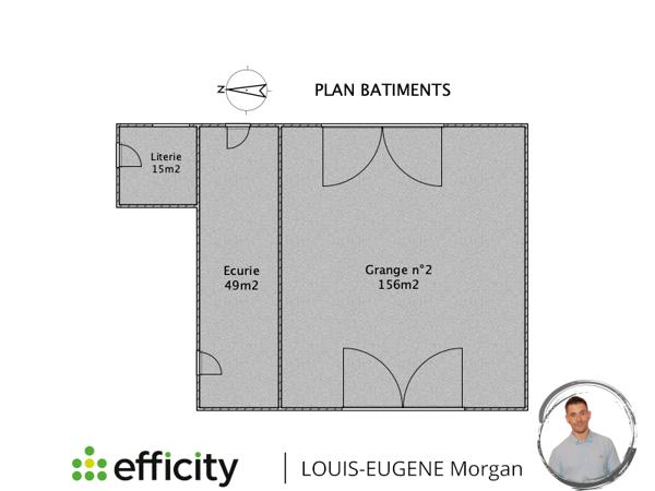 Maison 5 pièces - 1376 m² Exclusivité efficity