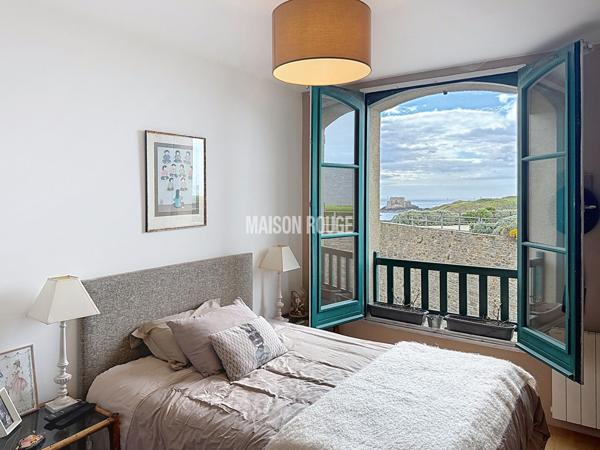 Appartement T3 vue mer à vendre à Saint-Malo Intra-Muros