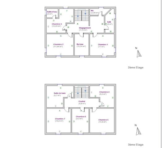 Saint-Briac-sur-Mer: Proprieté XIXème composée d''une maison de capitaine et maison de gardien, à deux pas du bourg