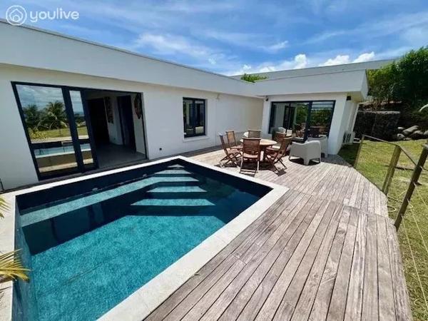 Le Marigot — Villa contemporaine d’exception – Vue mer panoramique, piscine – prestations haut de gamme