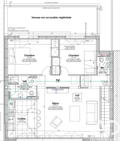 Maison à vendre 3 pièces 218 m² La Garenne-Colombes