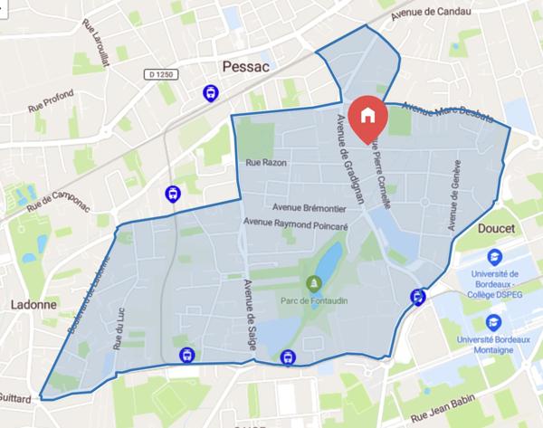 Pessac (33600) TERRAIN À BÂTIR