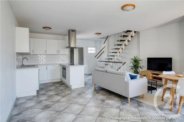 Maison à vendre  3 pièces - 75 m 2   ERMONT  - 95