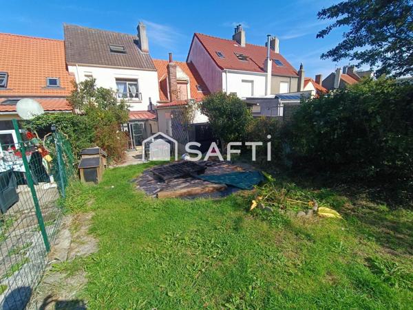 Maison 3 chambres jardin à raffraichir