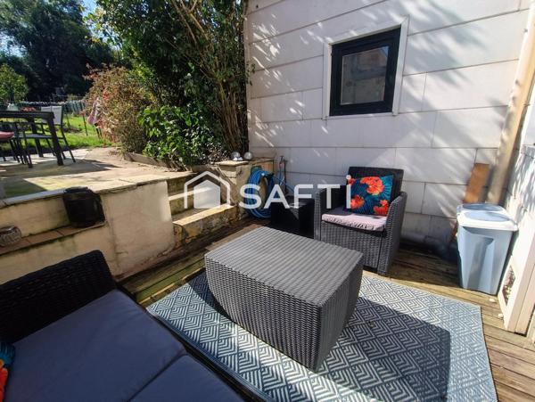 Maison 3 chambres jardin à raffraichir