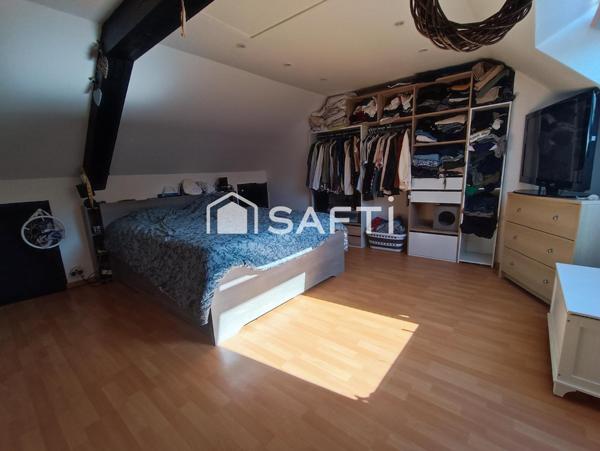 Maison 3 chambres jardin à raffraichir