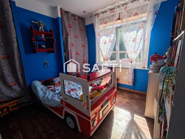 Maison 3 chambres jardin à raffraichir