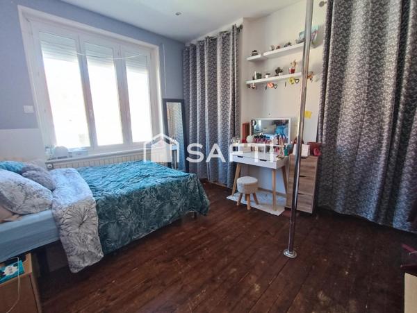 Maison 3 chambres jardin à raffraichir