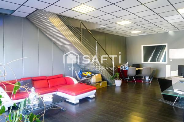 À VENDRE – LOCAL COMMERCIAL + APPARTEMENT T5 – BORGO (ZONE ARTISANALE / VALROSE)