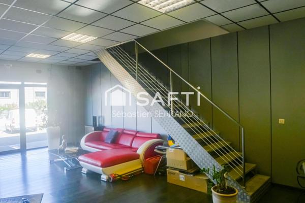 À VENDRE – LOCAL COMMERCIAL + APPARTEMENT T5 – BORGO (ZONE ARTISANALE / VALROSE)