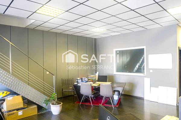 À VENDRE – LOCAL COMMERCIAL + APPARTEMENT T5 – BORGO (ZONE ARTISANALE / VALROSE)