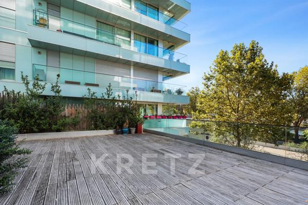 Rives de Seine – Appartement haut de gamme 4 pièces ouvert sur l'extérieur, vue Seine