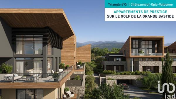 Appartement à vendre 4 pièces 87 m² Châteauneuf-Grasse