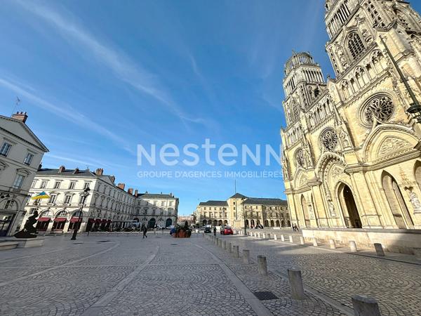 ORLEANS CATHEDRALE - SUPERBE APPARTEMENT meublé DU XXVII ème - CHARME -  3 CHAMBRES - HAUTEUR SOUS PLAFOND