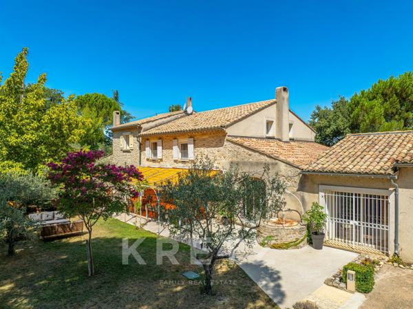 Vaison la Romaine - Propriété en pierre à vendre avec vue panoramique sur Vaison la Romaine