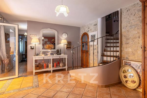 Vaison la Romaine - Propriété en pierre à vendre avec vue panoramique sur Vaison la Romaine
