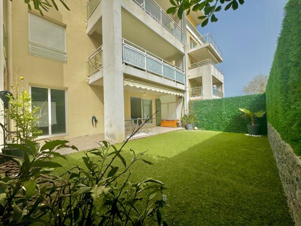 Antibes (06600) ANTIBES 2P DE 2012 GRAND STANDING EN REZ DE JARDIN GARAGE
