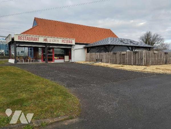 FONDS DE COMMERCE : RESTAURANT PIZZERIA - A vendre sur la commune de Isigny-le-Buat - Cette aff...