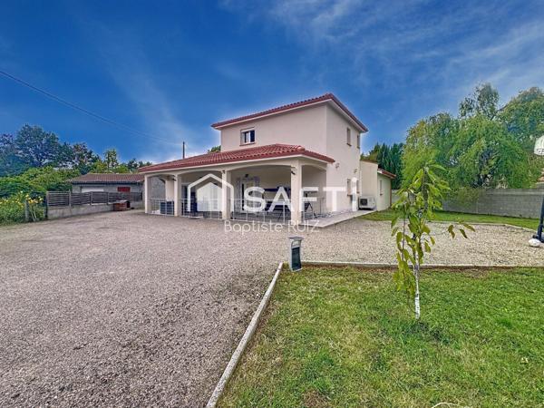 Maison de 162m2 sur 1200m2 de parcelle à Lacourt St Pierre