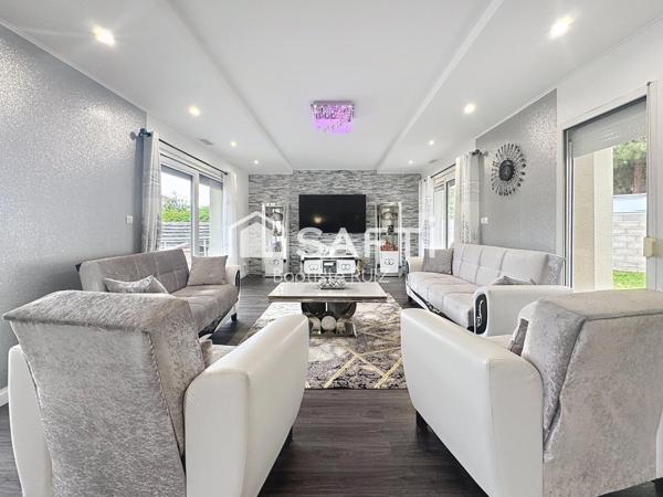 Maison de 162m2 sur 1200m2 de parcelle à Lacourt St Pierre