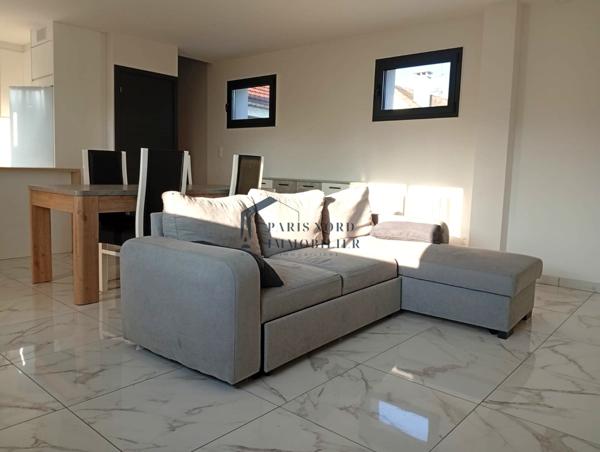 Aulnay-sous-Bois (93600) Appartement F3 en Duplex meublé