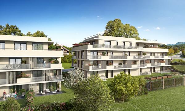 Appartement Annecy Le Vieux 2 pièce(s) 56.45 m2