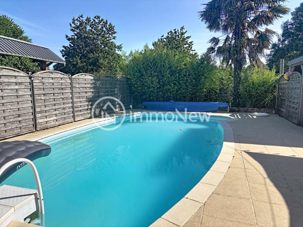 BELLE MAISON 122 M2 AU CALME SANS VIS A VIS AVEC PISCINE SUR TERRAIN 1880 M2