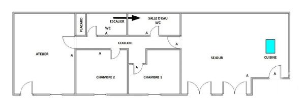 Maison à vendre  7 pièces - 157 m 2   EPERNON  - 28