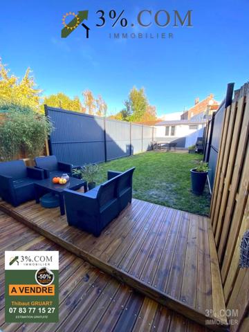 MAISON 1930 DE 47 M² AVEC 2 CH + JARDIN  Halluin (59250)