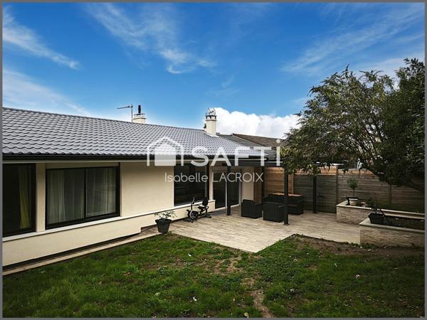 Belle maison de plain-pied 4 pièces à Brie-Comte-Robert